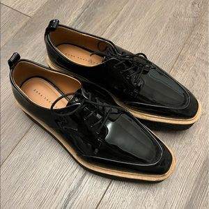 Zara Platform Oxford Shoes